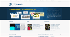 Desktop Screenshot of cscanada.org